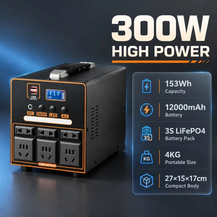 300W Portable Power Station