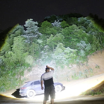 8000LM Rechargeable LED Headlamp Type-C for Fishing & Outdoor