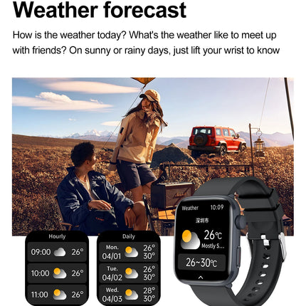 AI Smart Watch Health Monitor HRV+PPG