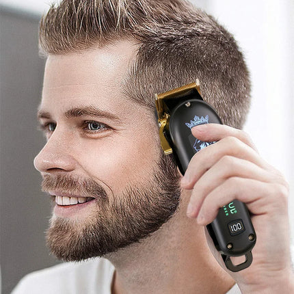 MAGICFUL New Professional Hair Clipper Rechargeable Electric Trimmer For Men