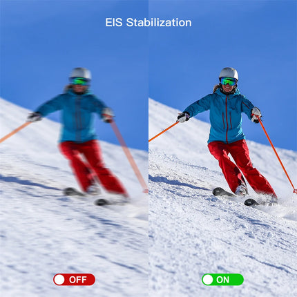 DIBELLAY SJCAM C100 Plus 4K Action Camera – 30M Waterproof, 2.4G WiFi, EIS, Sports & Motorcycle Use