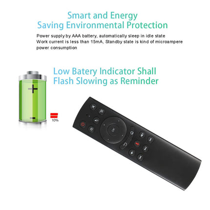 MRSVI G20S Air Mouse Remote – Voice Control 2.4G