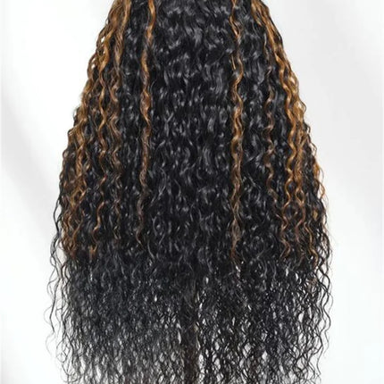 Water Wave Highlight Wig – Bye Bye Knots 3.0, Human Hair