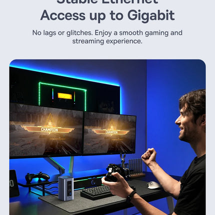 Baseus 12-in-1 USB-C Hub with HDMI & 100W PD