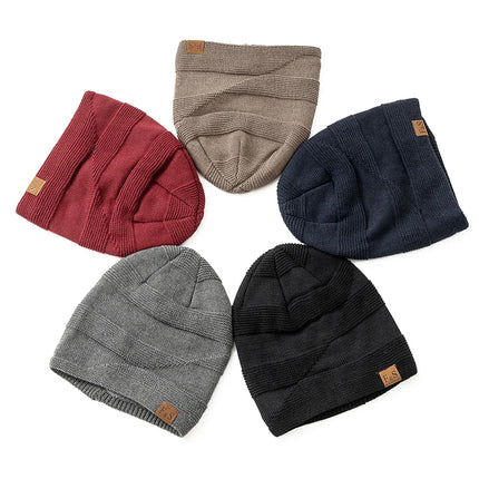 Unisex Long Fleece-Lined Beanie