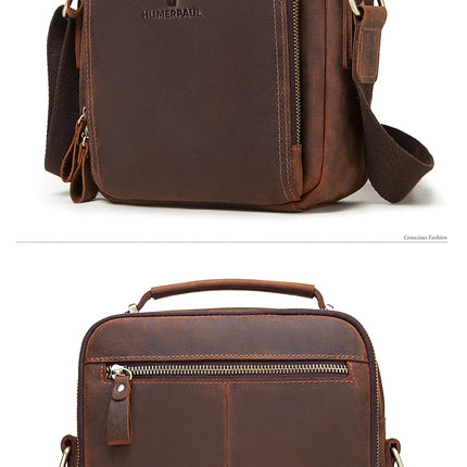 Leather Men's Shoulder Bag