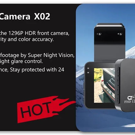 Dash Camera Loop Recording Car Vehicle DVR Video
