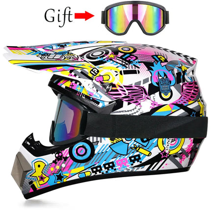Kids Off-Road Motorcycle Helmet for Motocross & Downhill