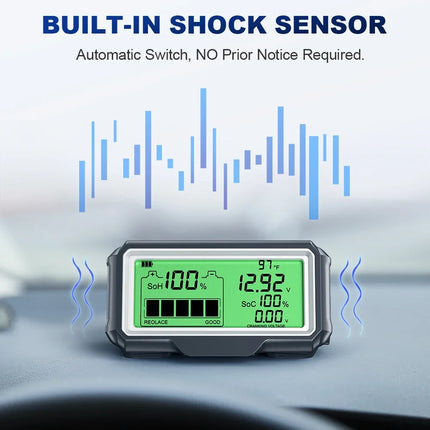 12V Car Battery Tester & Alternator Checker