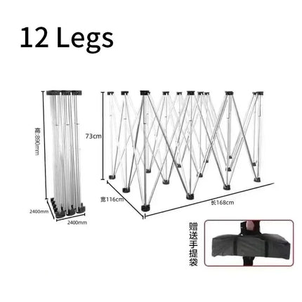 800KG Folding Stainless Steel Workstand
