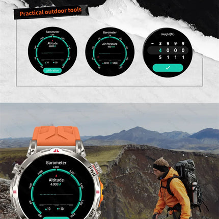 Smart Watch For Man New Sports Fitness tracking GPS