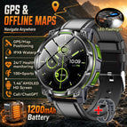Green Leather / GPS Offline Map