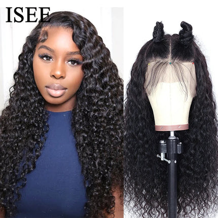 Hair Brazilian Water Wave Wig – 13x6/13x4 HD Lace, Curly Human Hair