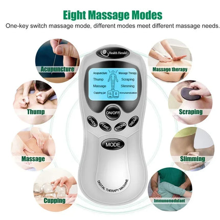 Electric Muscle Massager + Storage bag Tens