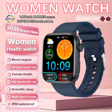 AI Smart Watch Health Monitor HRV+PPG