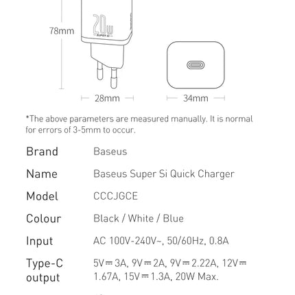 DIBELLAY 20W PD Fast Charging Portable Charger for iPhone & iPad”