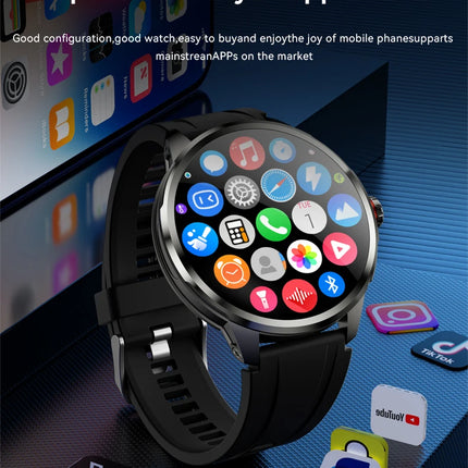 DIBELLAY 5G/4G Smartwatch – 1.95" AMOLED, 8GB+128GB, 900W Camera, GPS, WiFi, Android 9.0, 2100mAh