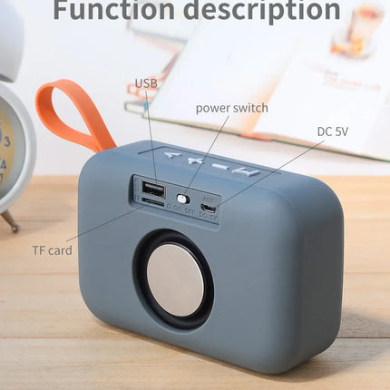 TG506 Portable Bluetooth Speaker – Waterproof, FM & TF Card