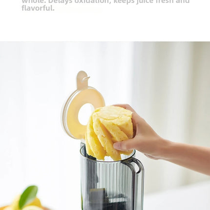 304 Stainless Steel Slow Juicer – Fresh Juice, Easy Clean & Automatic Extraction