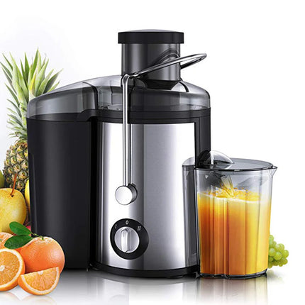 800W Fruit & Vegetable Juicer – Stainless Steel, Powerful & Easy Cleaning