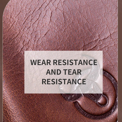 BULLCAPTAIN Men's Genuine Leather Chest Bag Casual Retro 7.9-inch Mobile Phone Bag Multifunctional Anti-Theft Crossbody Bag