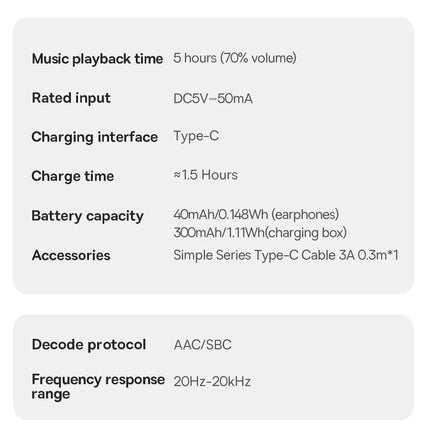 DIBELLAY Bowie WM01 TWS Bluetooth 5.3 Wireless Earbuds for iOS & Android”