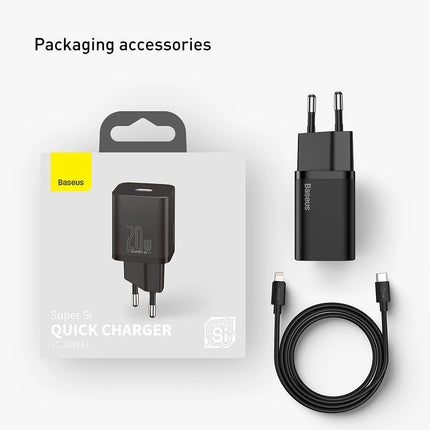 DIBELLAY 20W PD Fast Charging Portable Charger for iPhone & iPad”