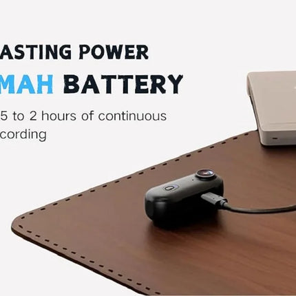 Dibellay 4K Magnetic Body Cam – Smart Wireless Action Camera