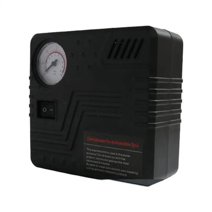 12V Car Tire Inflator Air Pump with Pressure Gauge for SUV & Truck