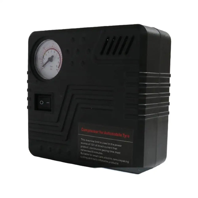 12V Car Tire Inflator Air Pump with Pressure Gauge for SUV & Truck