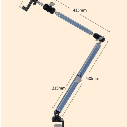 DIBELLAY – Support Tablette & Téléphone de Bureau Ultra Solide à Double Ventouse