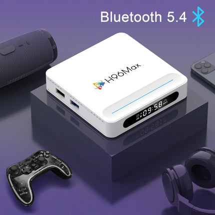 H96 MAX H618 Plus Android 14 8K Smart TV Box