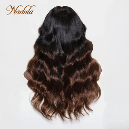 Nadula Color Blend V-Part Wig – Body Wave Human Hair