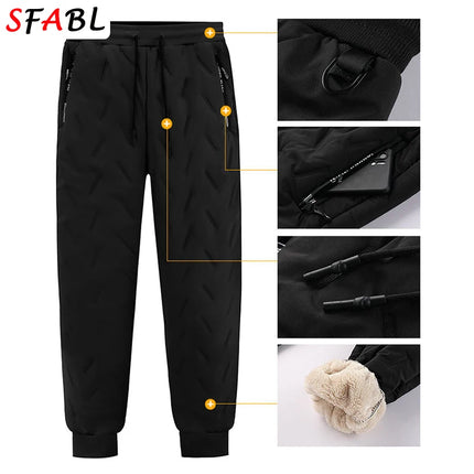 Men’s Fleece-Lined Thermal Pants