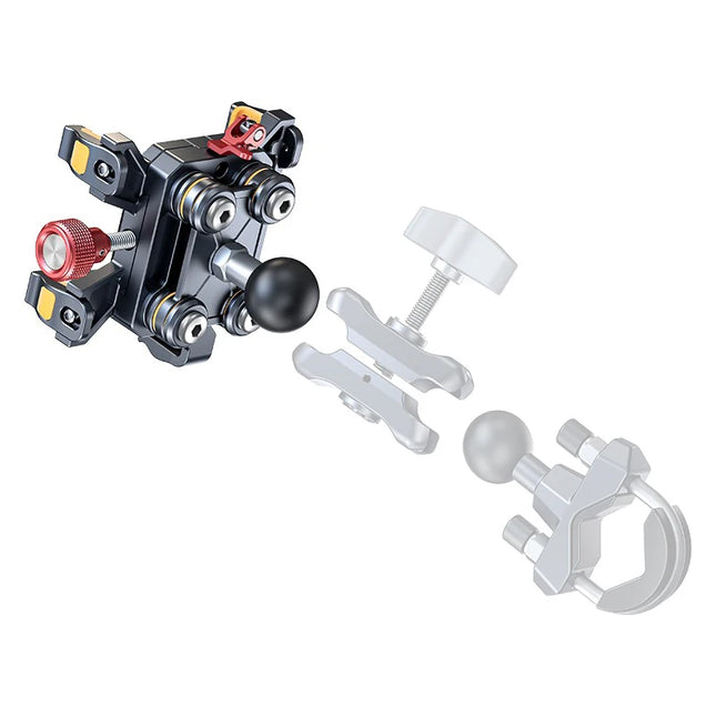 DIBELLAY LanParte – Support Téléphone Réglable en Aluminium (6.1–7.2")