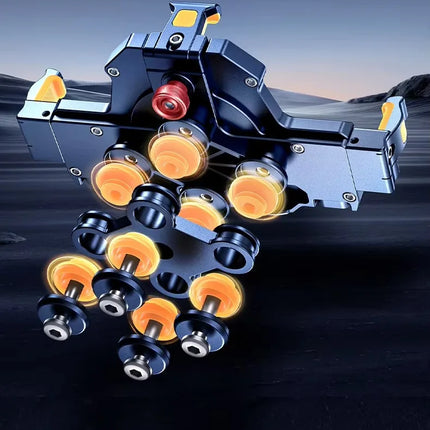 DIBELLAY LanParte – Support Téléphone Vélo & Moto avec Absorbeur de Chocs