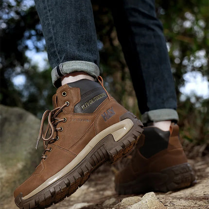 Men’s Leather Combat Boots