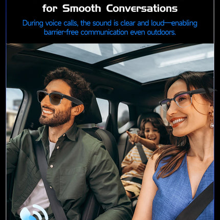 4K AI Smart Glasses with Translation