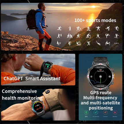 Smart Watch For Man New Sports Fitness tracking GPS