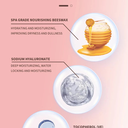 O’CHEAL – Baume à Lèvres Fruit Coloré Pêche | Hydratant & Longue Tenue