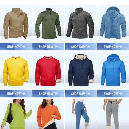 TACVASEN Waterproof Fleece Jacket