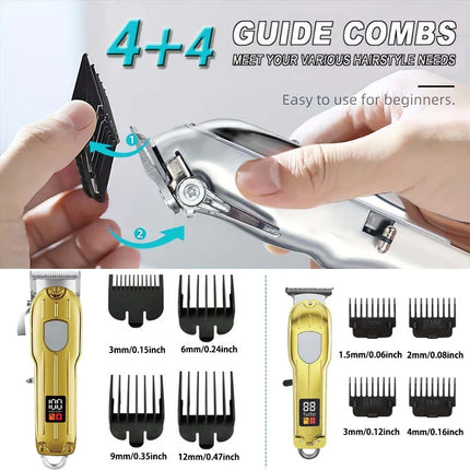 Men's Professional Hair Clipper Set