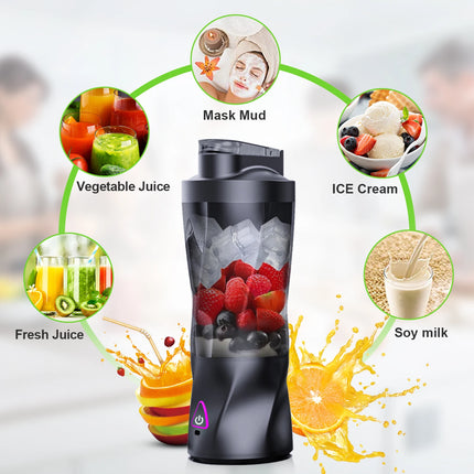 700ML Rechargeable Juicer Cup – Portable Smoothie Blender