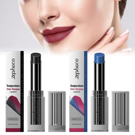 Rouge à Lèvres Bleu Waterproof – Longue Tenue & Fini Glossy