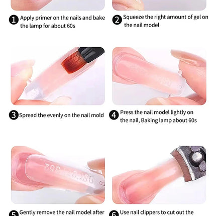 Gel Nail Polish Kit with UV Lamp & Electric Nail Drill – Complete Manicure Set