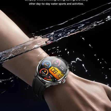 DIBELLAY 5G/4G Smartwatch – 1.95" AMOLED, 8GB+128GB, 900W Camera, GPS, WiFi, Android 9.0, 2100mAh