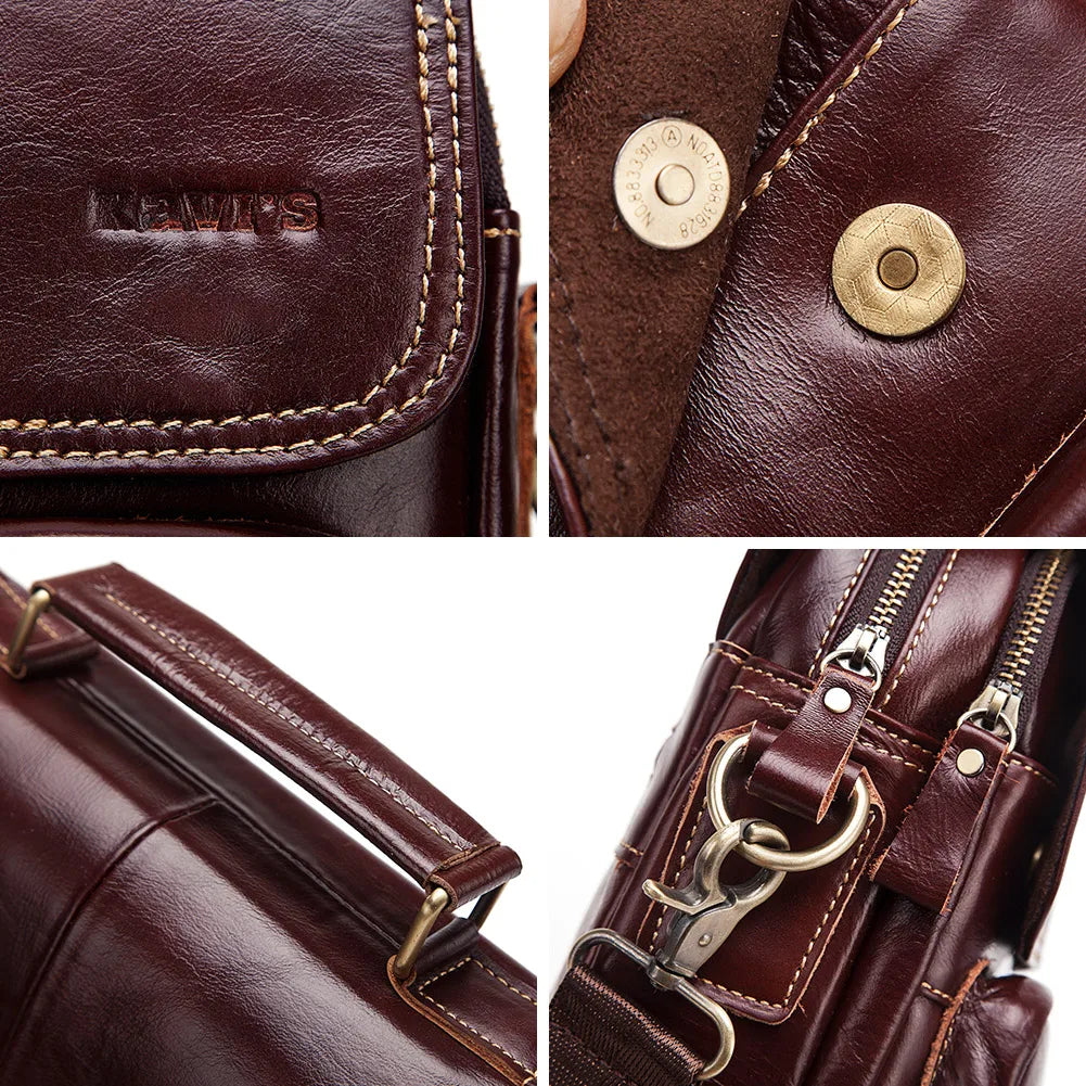 Leather Men's Crossbody BagHigh Quality