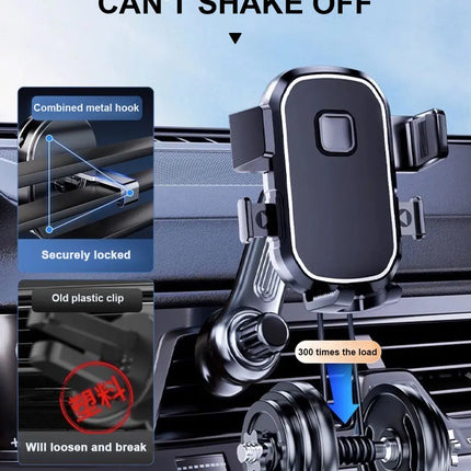 Car Phone Holder Gravity GPS Support