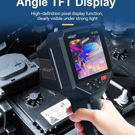 DIBELLAY NOYAFA NF-526E Infrared Thermal Imager – 256×192, Handheld Industrial Thermometer for Floor Heating & Repairs