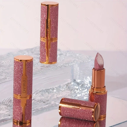 Smoky Rose Lipstick – Glossy Velvet Texture, Waterproof & Long-Lasting